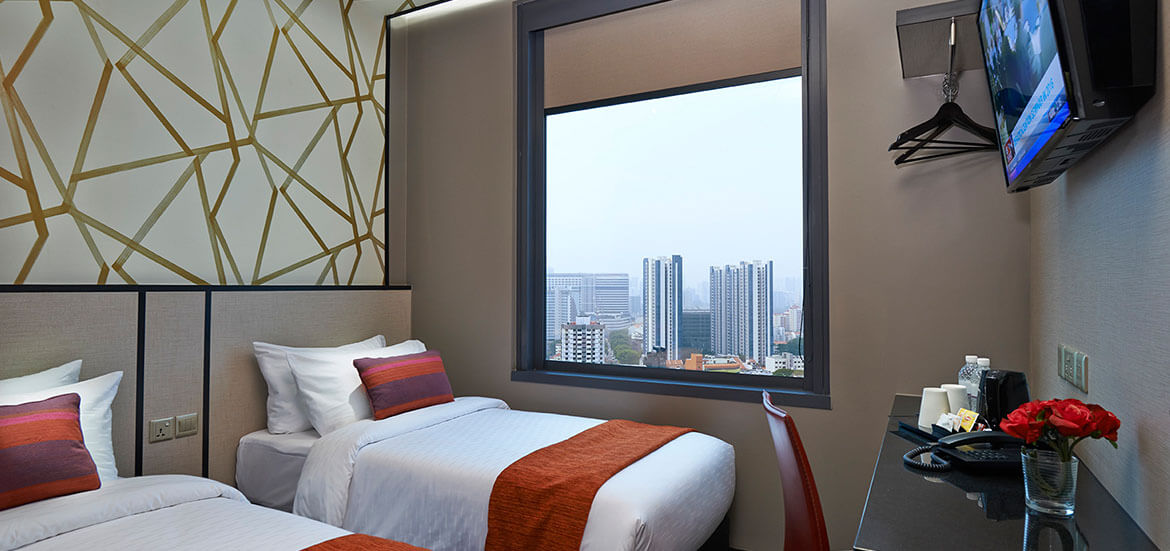 Hotel Boss Superior Twin (City View) room